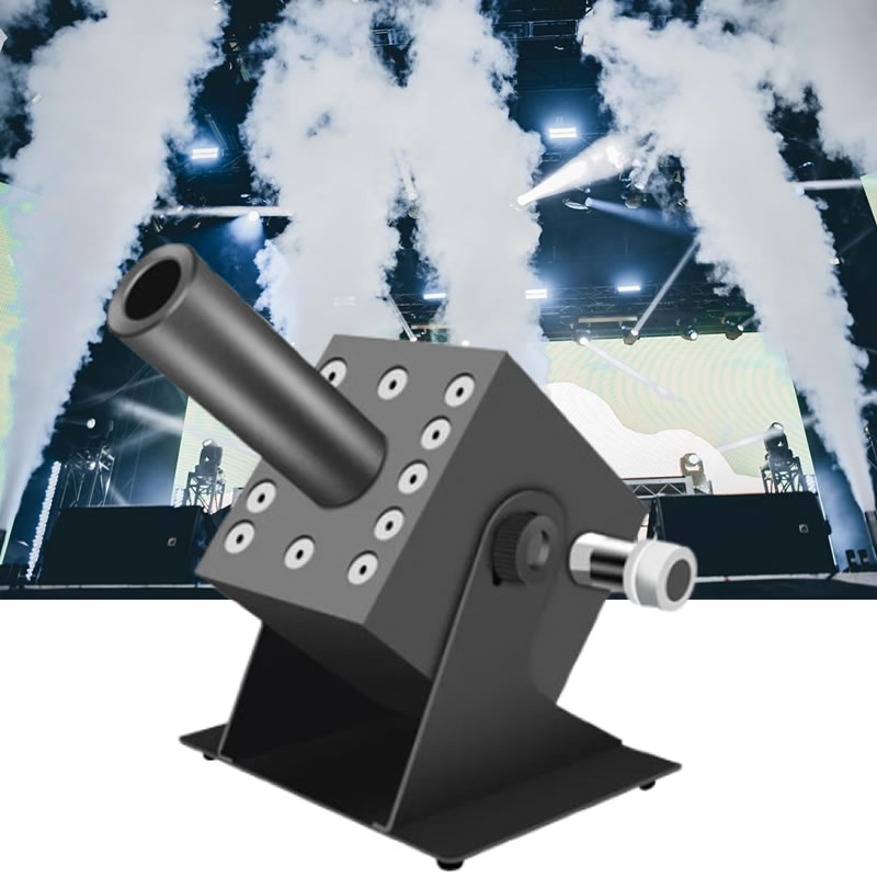 Colorful RGB 3in1 LED CO2 JET  - Confetti Cannon Tube review and price