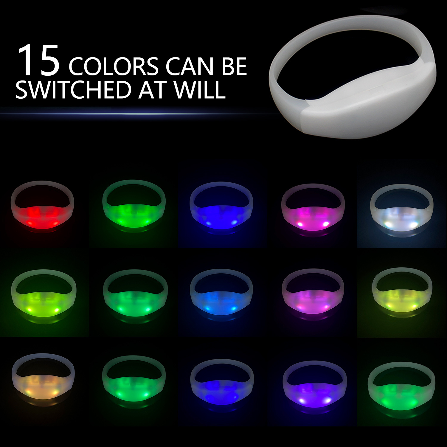 DMX Luminous Wristband Led Sil - Event Party Dj review and price