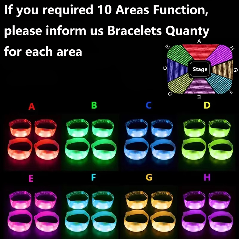 DMX Luminous Wristband Led Sil - Event Party Dj review and price